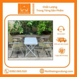 Ghế camping inox vải dù