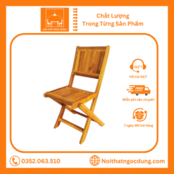 Bàn gỗ xếp sang chảnh nhỏ gọn, tiện lợi dễ sử dụng