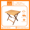 Bàn gỗ xếp sang chảnh nhỏ gọn, tiện lợi dễ sử dụng